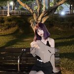 "Leaks about Couples Leaked" Tumambad ang maikling buhok na mapaglarong babae ni Neng Ren na makipagtalik sa kanyang kasintahan.