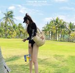 反差花臂纹身小巧玲珑学生样TS「依依」精华小合集