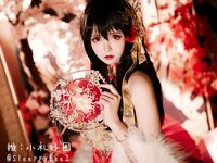 明星颜值性感女神『小礼好困@SleeppyLee1』唯美私拍-[碧蓝航线] 大凤旗袍