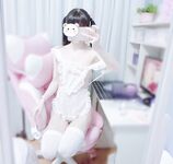 超嫩极品可爱小萝莉『梨花雪』 小巧白嫩身材甚是诱人！表面乖巧的萌妹子背地里是个小骚货，逼粉奶大人形小母狗