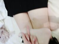 一只樱酱-吊带蕾丝黑袜