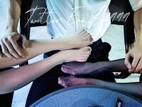 推特網紅九頭身極品女神【Eve_S8899】超強精液收集器，多男多女群P聖水調教玩出高端