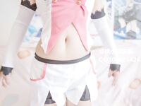 Green campus contrast school girl "Peach Xiao Momo" artificial mentally retarded love sauce