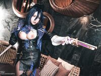 勁爆二次元【浵卡ToKar】爆乳台妹Cos克洛琳德 黑絲蜜穴超清壁紙 影片粘液手足龜頭責 蜜穴榨汁玩物肉便器