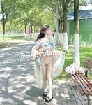 Loli exposed, Zaizai, white thin and cute loli playing exposed