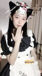 04年清纯露脸小姐姐【胡椒籽】最新9月定制-女仆装