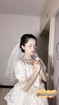 04年清纯露脸小姐姐【胡椒籽】最新9月定制-婚纱