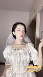 04年清纯露脸小姐姐【胡椒籽】最新9月定制-婚纱