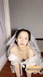 04年清纯露脸小姐姐【胡椒籽】最新9月定制-婚纱