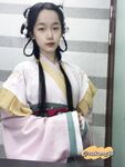 2004년 [고추씨앗] 9월 최신 커스터마이징에서 얼굴을 내민 청순한 아가씨 - Hanfu