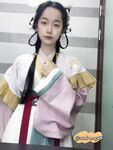 2004년 [고추씨앗] 9월 최신 커스터마이징에서 얼굴을 내민 청순한 아가씨 - Hanfu