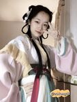 2004년 [고추씨앗] 9월 최신 커스터마이징에서 얼굴을 내민 청순한 아가씨 - Hanfu