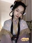 2004년 [고추씨앗] 9월 최신 커스터마이징에서 얼굴을 내민 청순한 아가씨 - Hanfu