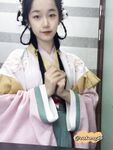 2004년 [고추씨앗] 9월 최신 커스터마이징에서 얼굴을 내민 청순한 아가씨 - Hanfu
