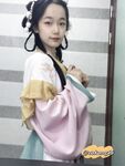 2004년 [고추씨앗] 9월 최신 커스터마이징에서 얼굴을 내민 청순한 아가씨 - Hanfu