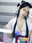 2004년 [고추씨앗] 9월 최신 커스터마이징에서 얼굴을 내민 청순한 아가씨 - Hanfu