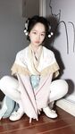 2004년 [고추씨앗] 9월 최신 커스터마이징에서 얼굴을 내민 청순한 아가씨 - Hanfu
