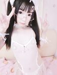 Innocent twin-tailed humanoid bitch "Erotic Fairy" Welfare Private Photography - Rabbit Maid