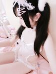 Innocent twin-tailed humanoid bitch "Erotic Fairy" Welfare Private Photography - Rabbit Maid