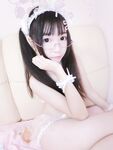 Innocent twin-tailed humanoid bitch "Erotic Fairy" Welfare Private Photography - Rabbit Maid