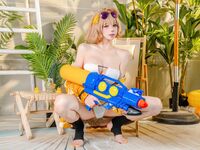 찹쌀만두토끼 (토끼소녀 오보 한 입 먹어보세요) NO.177 8월 작품 "반짝이는 여름 - 아니스" 사랑이 위험해요