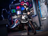 Arnab Dumpling Sticky (Gigit Gadis Bunny Ovo) NO.179 Ogos karya "Lazy Chasing the Waves-Ellen Qiao" Summertime