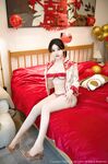 XiuRen #秀人No.8780 # Doubanjiang membuat sesi pemotretan seksi bertemakan pengantin perempuan