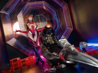 【咬一口兔娘（Yiko湿润兔）】- 明日香特殊作战