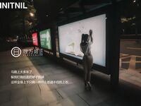 【深夜企劃】極品模特【理萬姬】-公交車露出