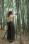 [Late Night Project] The best model [Rimanji]-Female warrior bamboo forest exposed × urination lifted
