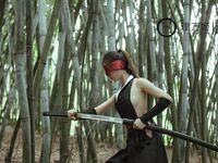 [Late Night Project] The best model [Rimanji]-Female warrior bamboo forest exposed × urination lifted