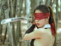 [Late Night Project] The best model [Rimanji]-Female warrior bamboo forest exposed × urination lifted