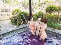 【深夜企劃】極品模特【理萬姬】-溫泉景區真空露出（上集）