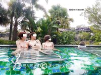 【深夜企劃】極品模特【理萬姬】-溫泉景區真空露出（下集）