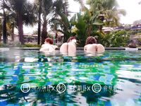 【深夜企劃】極品模特【理萬姬】-溫泉景區真空露出（下集）