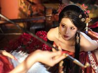 【奶桃桃&奈汐酱nice】青楼韵事,高颜值双女百合，4K古装无水印