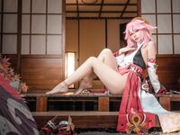 极品二次元COSER女菩萨【九言】-八重神子