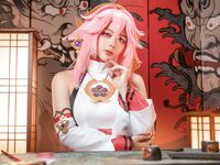 极品二次元COSER女菩萨【九言】-八重神子