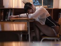 极品二次元COSER女菩萨【九言】-竞泳