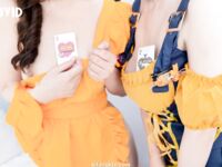 婕咪- &黎菲儿夺洨聚之万密室万圣节