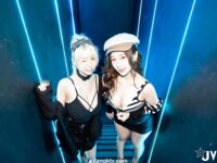 婕咪- &黎菲儿夺洨聚之万密室万圣节