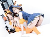 婕咪- &黎菲儿夺洨聚之万密室万圣节