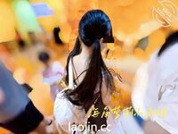 케이프 갓의 트윈 포니테일, 핑크색과 부드러운 백호@LOLI작은사촌