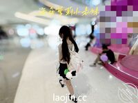 케이프 갓의 트윈 포니테일, 핑크색과 부드러운 백호@LOLI작은사촌