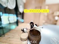 케이프 갓의 트윈 포니테일, 핑크색과 부드러운 백호@LOLI작은사촌