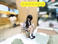 케이프 갓의 트윈 포니테일, 핑크색과 부드러운 백호@LOLI작은사촌