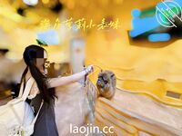 케이프 갓의 트윈 포니테일, 핑크색과 부드러운 백호@LOLI작은사촌