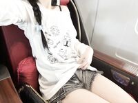 Ekor kuda ganda harimau putih merah jambu @小粉馕头 pandangan menembak peribadi skala