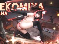 Yiko湿润兔10月订阅- 绝区零猫宫又奈