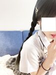 wink是可愛的wink-黑絲JK麻花辮少女[60P 60MB]